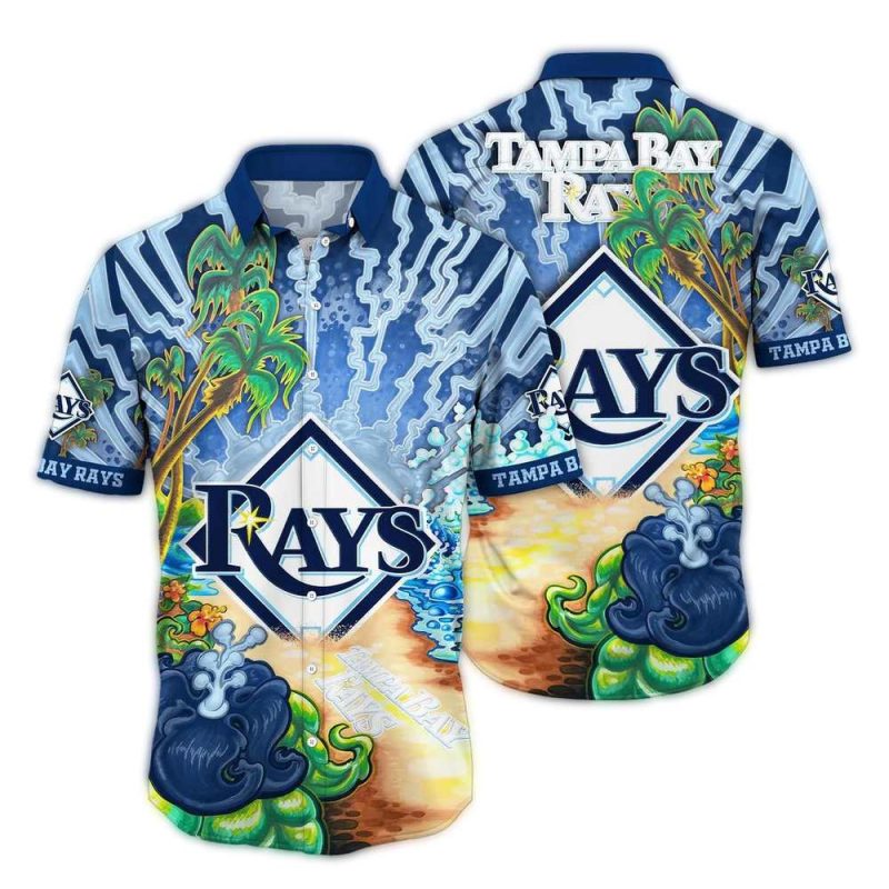 Tampa Bay Rays Landscape Art Hawaiian Shirt 1