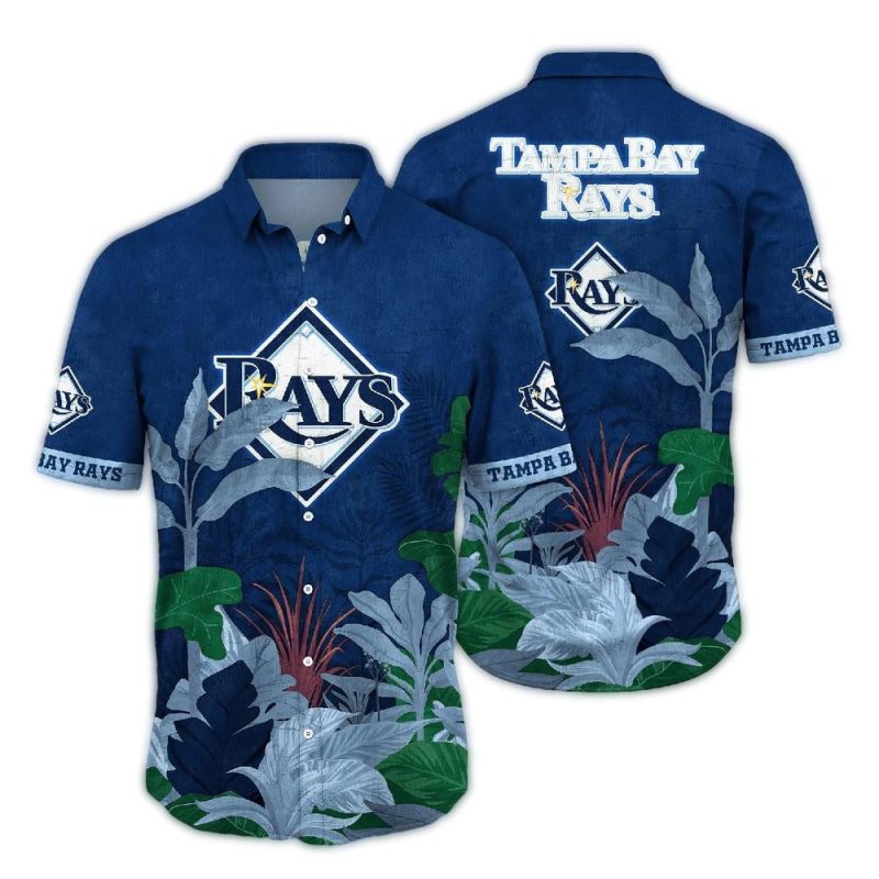 Tampa Bay Rays Landscape Vintage Hawaiian Shirt 1