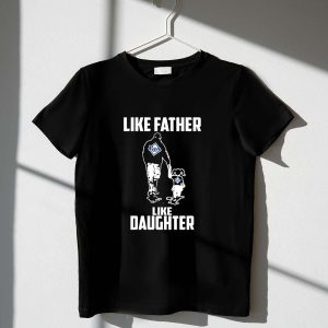 Tampa Bay Rays Like Father Like Daughter Baseball T-Shirt For Family Fans