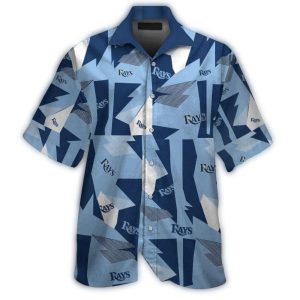 Tampa Bay Rays Many Logo Hawaiian Shirt