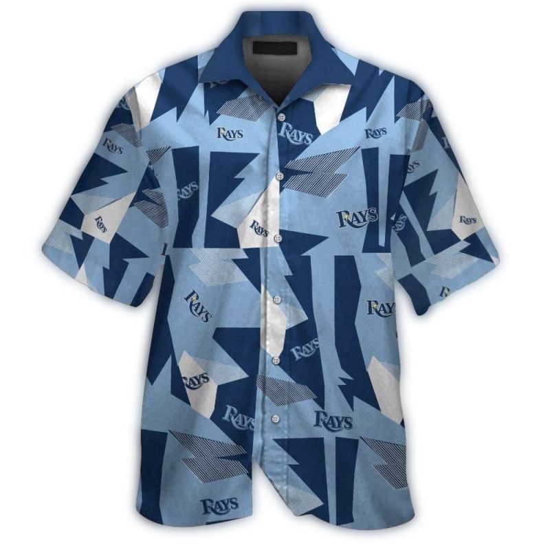 Tampa Bay Rays Many Logo Hawaiian Shirt 1