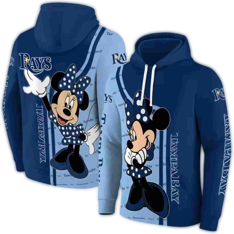 Tampa Bay Rays Minnie Mouse AOP Hoodie 1