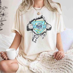 Tampa Bay Rays Mom Torn Chest T-Shirt With Super Logo Design