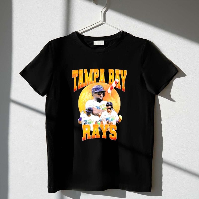 Tampa Bay Rays Randy Arozarena Devil Rays Baseball T Shirt t shirt 1 1