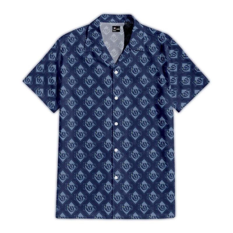 Tampa Bay Rays Seaside Symphony Hawaiian Shirt 1