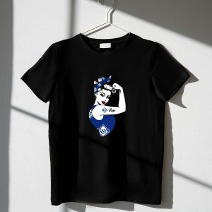 Unbreakable Strong Girl T-Shirt - Tampa Bay Rays Fan Apparel