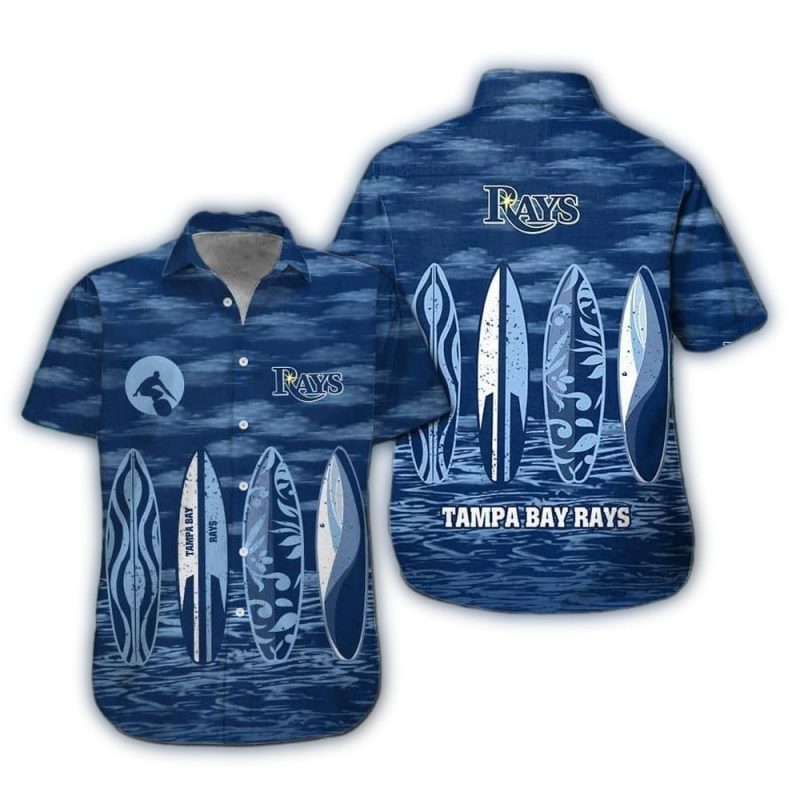 Tampa Bay Rays Surf Beach Hawaiian Shirt 1