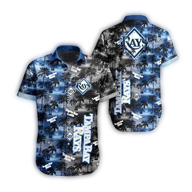 Tampa Bay Rays Tropical Vibes Hawaiian Shirt 1