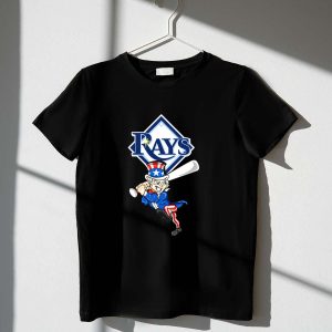 Tampa Bay Rays Uncle Sam 4Th Of July T-Shirt For Baseball Fans
