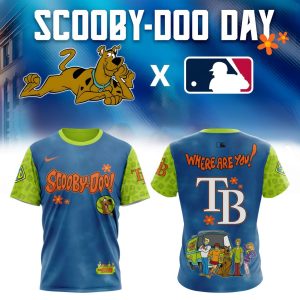 Tampa Bay Rays X Scooby Doo All Over Print T-Shirt