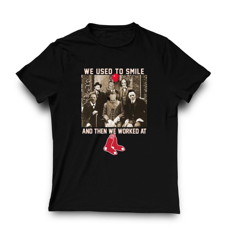 Boston Red Sox Team Horror T-Shirt - From Smiles to the Field - Image 3