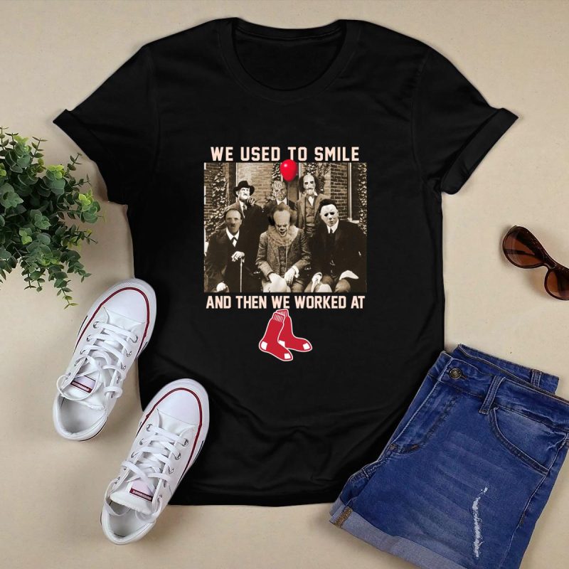 Boston Red Sox Team Horror T-Shirt - From Smiles to the Field - Image 5