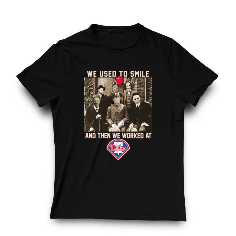 Philadelphia Phillies 'Team Horror' Nostalgic T-Shirt - Vintage Baseball Tee - Image 3