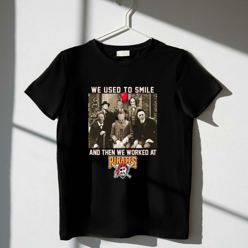 Pittsburgh Pirates Team Horror Graphic T-Shirt - Unisex Gift for Fans