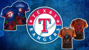 Texas Rangers AOP T-Shirt