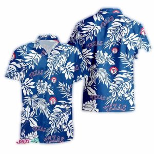 Texas Rangers Aloha Hawaiian Shirt - Perfect Fan Gear For Beach Days