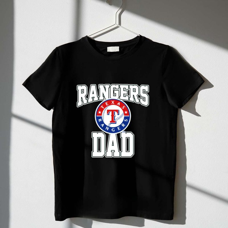 Texas Rangers Dad Official Team Logo Rangers T Shirt t shirt 1 1