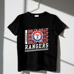 Texas Rangers Dilly Dilly Logo Baseball T-Shirt – Fun Fan Apparel