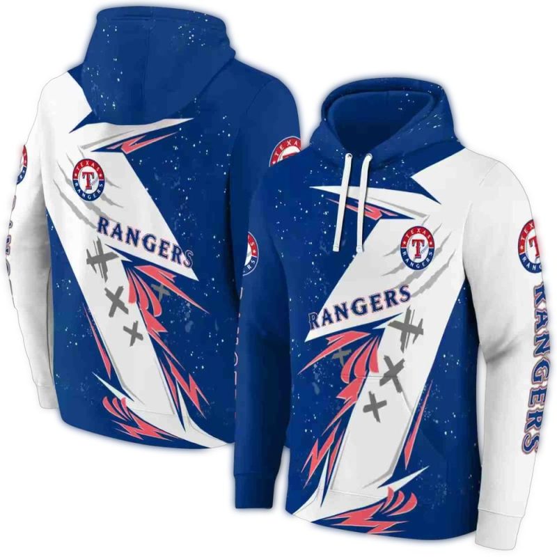 Texas Rangers Dynamic Slash AOP Hoodie 1