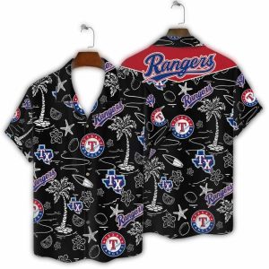 Texas Rangers Tropical Hawaiian Shirt - Island Vibes Style