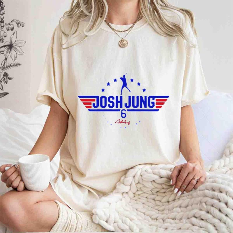 Texas Rangers Josh Jung 6 Top Gun T Shirt t shirt 1 1