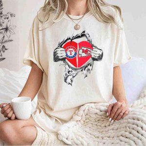 Texas Rangers X Kansas City Chiefs Heartbreak Loyalty T-Shirt