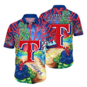 Texas Rangers Landscape Art Hawaiian Shirt For Men And Women