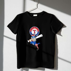 Texas Rangers Uncle Sam 4Th Of July Celebration Baseball T-Shirt