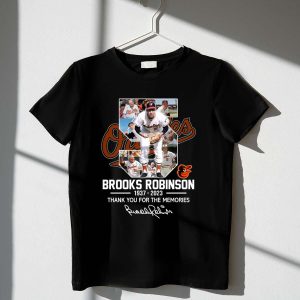 Brooks Robinson Thank You For The Memories T-Shirt - 1937-2023 Edition