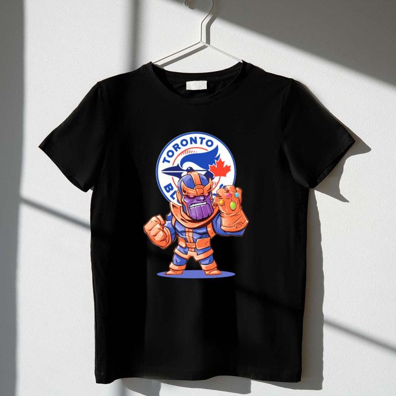 Thanos Toronto Blue Jays Fans Crossover With Infinity Gauntlet T Shirt t shirt 1 1