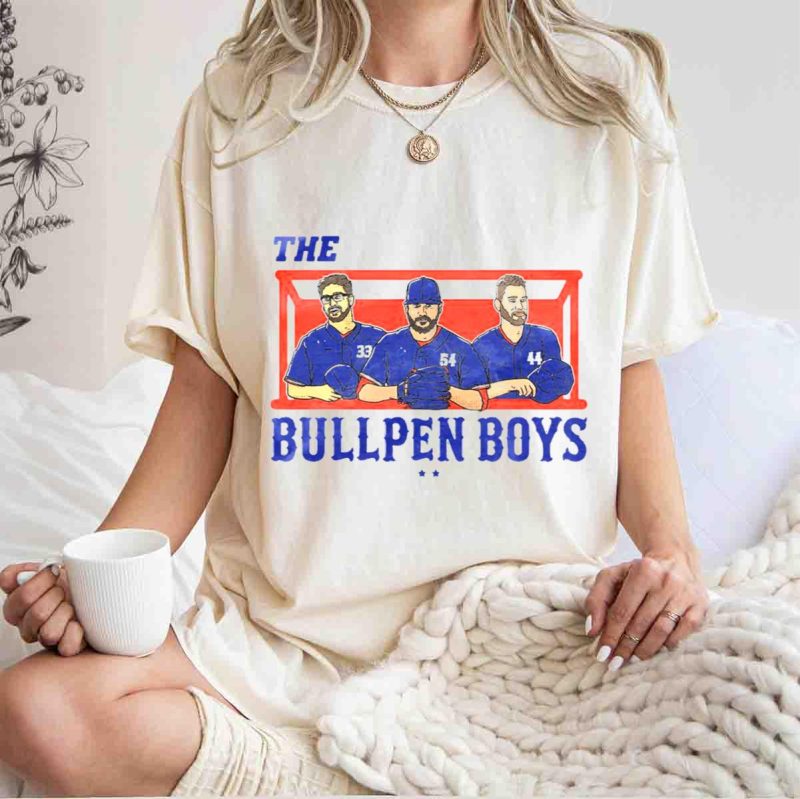 The Bullpen Boys Texas Rangers Pitchers Trio T Shirt t shirt 1 1