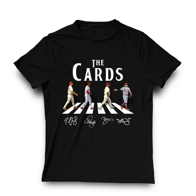 St. Louis Cardinals x The Beatles Graphic T-Shirt – Unisex Gift Tee - Image 3