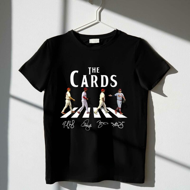 St. Louis Cardinals x The Beatles Graphic T-Shirt – Unisex Gift Tee - Image 4