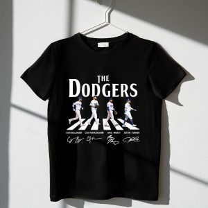 Los Angeles Dodgers Abbey Road Signatures T-Shirt for Fans