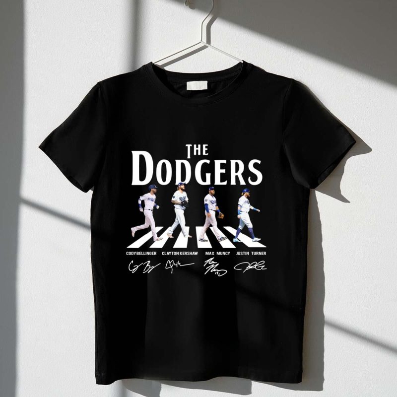 Los Angeles Dodgers Abbey Road Signatures T-Shirt for Fans