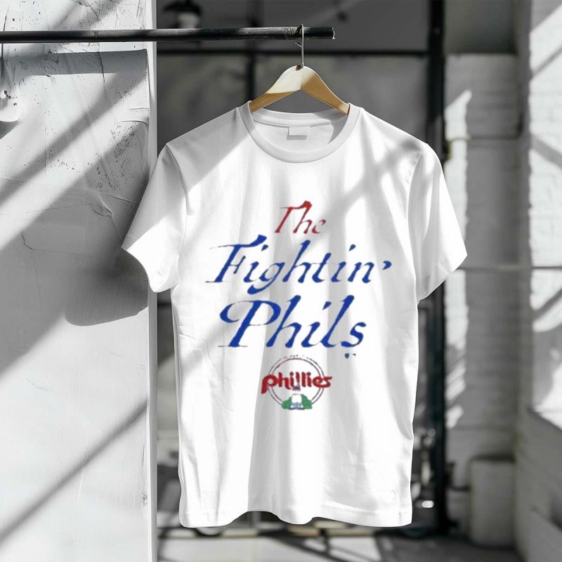 Philadelphia Fightin' Phils Blue T-Shirt - Stylish Phillies Fan Apparel - Image 3