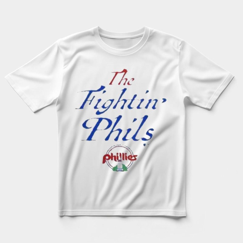 Philadelphia Fightin' Phils Blue T-Shirt - Stylish Phillies Fan Apparel - Image 5