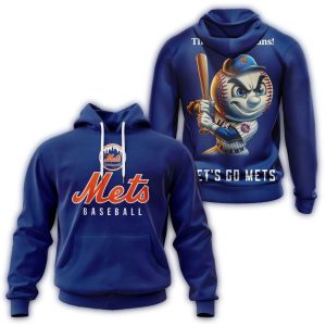 All-Over Print Mets Hoodie For Fans Of The Metropolitans