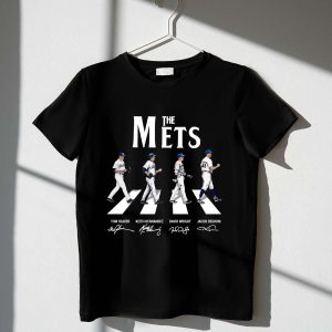 Mets Abbey Road Signature T-Shirt – Vintage Style Baseball Tee