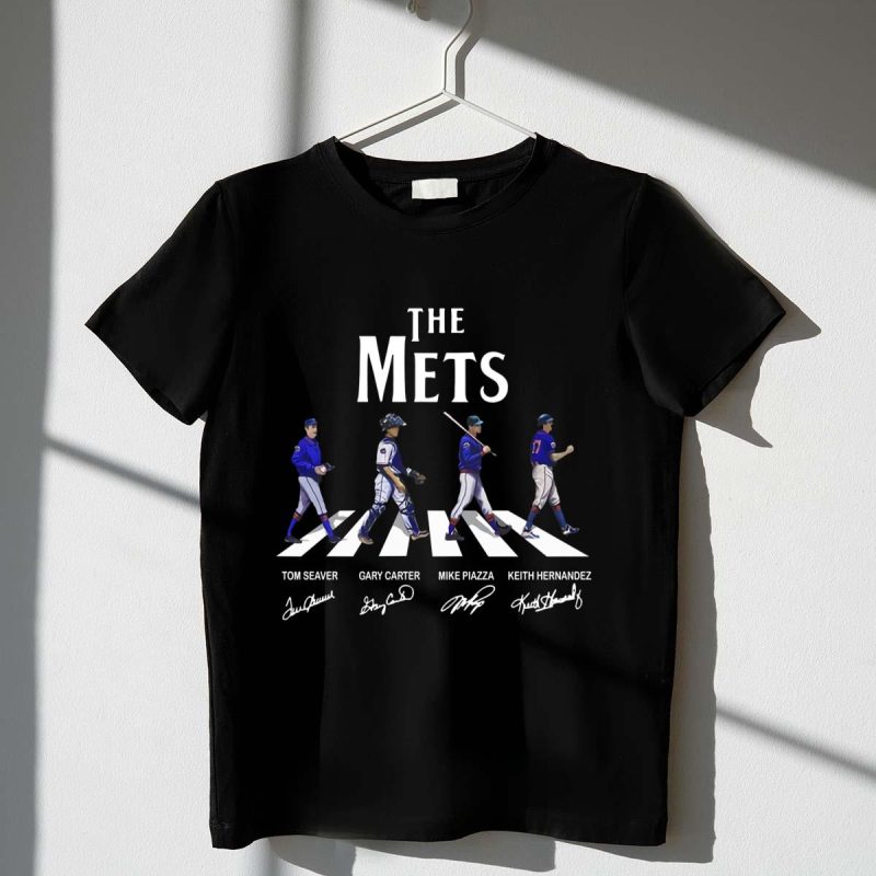 The New York Mets Abbey Road 2021 Signatures Shirt t shirt 1 1