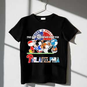 Philadelphia Sports Fan T-Shirt – Support Phillies, 76ers, Eagles, Flyers