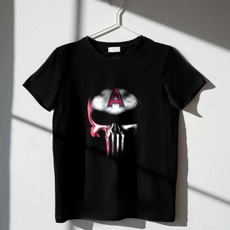 The Punisher Skull Los Angeles Angels Iconic Fans T Shirt t shirt 1 1