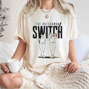 Baltimore Orioles Rutschman Switch Player Dual Batting T-Shirt
