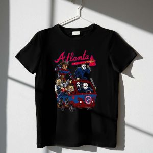Atlanta Braves Horror T-Shirt - The Killers Club Graphic Tee