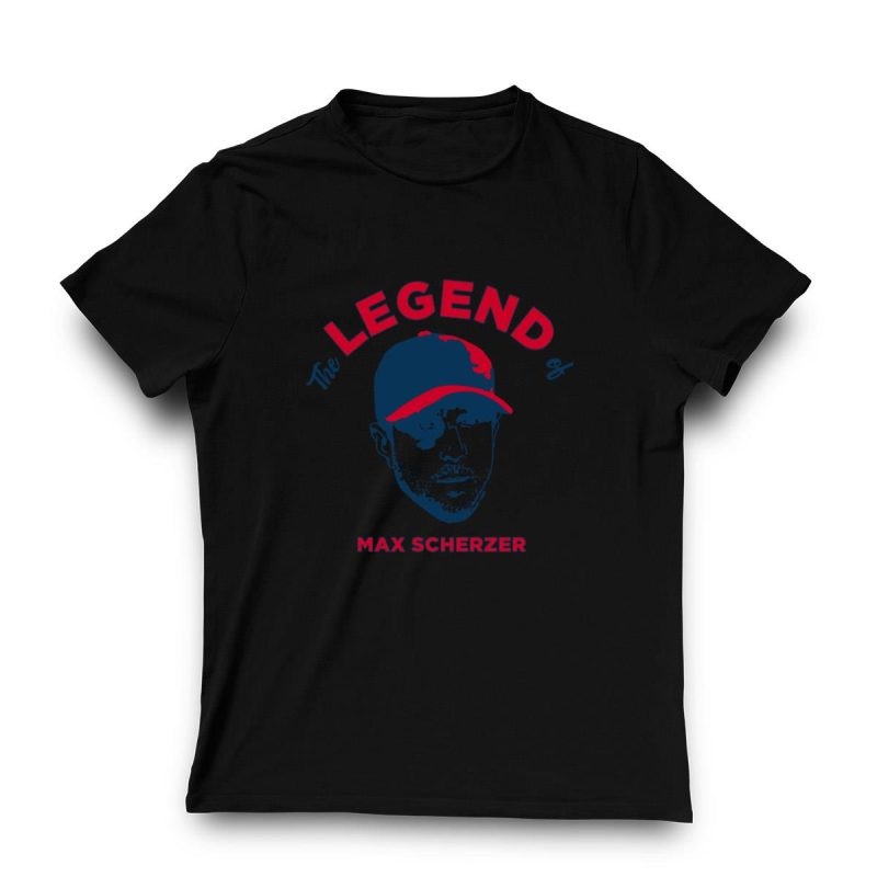 Max Scherzer Legend Graphic T-Shirt - Perfect Fan Apparel - Image 3
