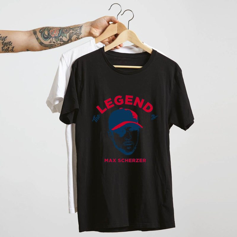 Max Scherzer Legend Graphic T-Shirt - Perfect Fan Apparel - Image 4