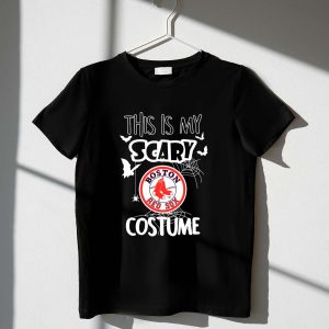 Scary Boston Red Sox Costume T-Shirt For Fans And Halloween Fun