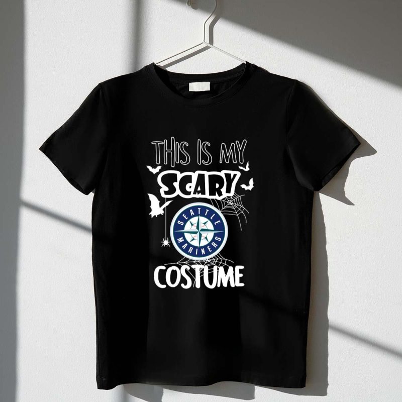 This Is My Scary Costume Seattle Mariners T Shirt t shirt 1 1