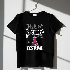 Scary Los Angeles Angels Costume T-Shirt For Halloween Fun