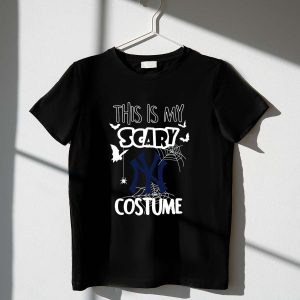 Scary New York Yankees Costume T-Shirt For Halloween Fun
